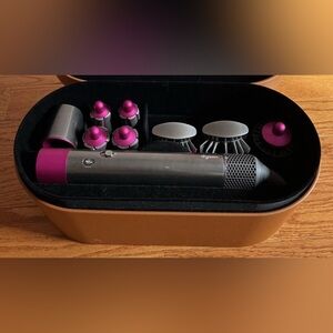 Dyson Black and Pink full set hair styler